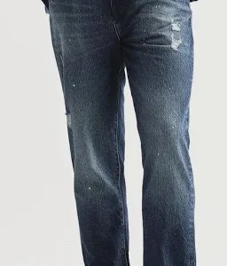 Home kurt carrot fit plain jeans